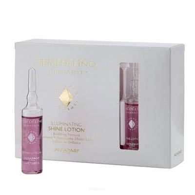 Alfaparf SDL Illuminating Shine Lotion, odżywczy płyn z kryształków, ampułki 12x13 ml
