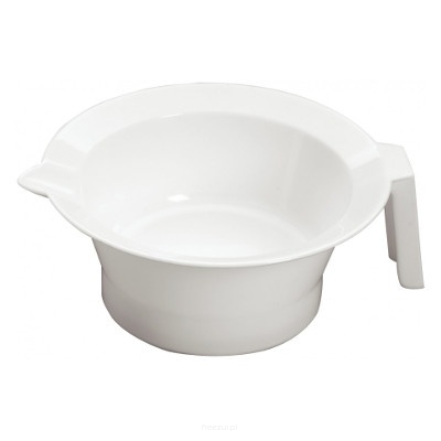 Anti-Slip miska do farbowania włosów, biała