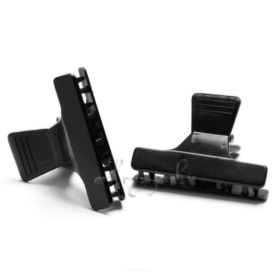 Klamra mała czarna 5,5 cm 12 szt
