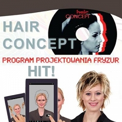Hair Concept, program do projektowania fryzur, wizualne projektowanie fryzur NOWOŚĆ!